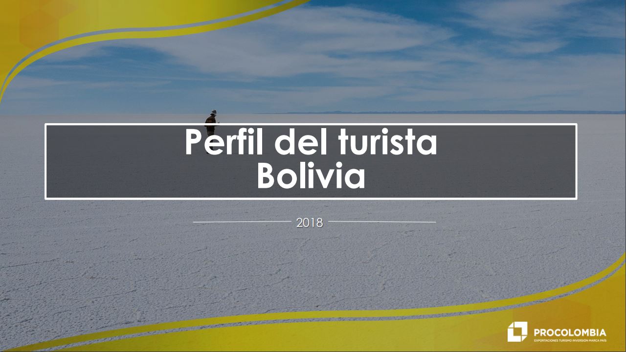 Perfil del turista Bolivia