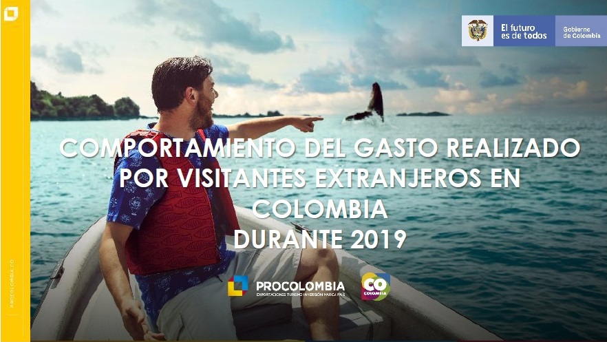 COMPORTAMIENTO DEL GASTO REALIZADO POR VISITANTES EXTRANJEROS EN COLOMBIA DURANTE 2019
