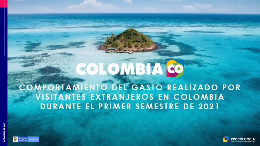 Comportamiento del gasto realizado por vistitantes extranjeros en Colombia durante Q1 2021