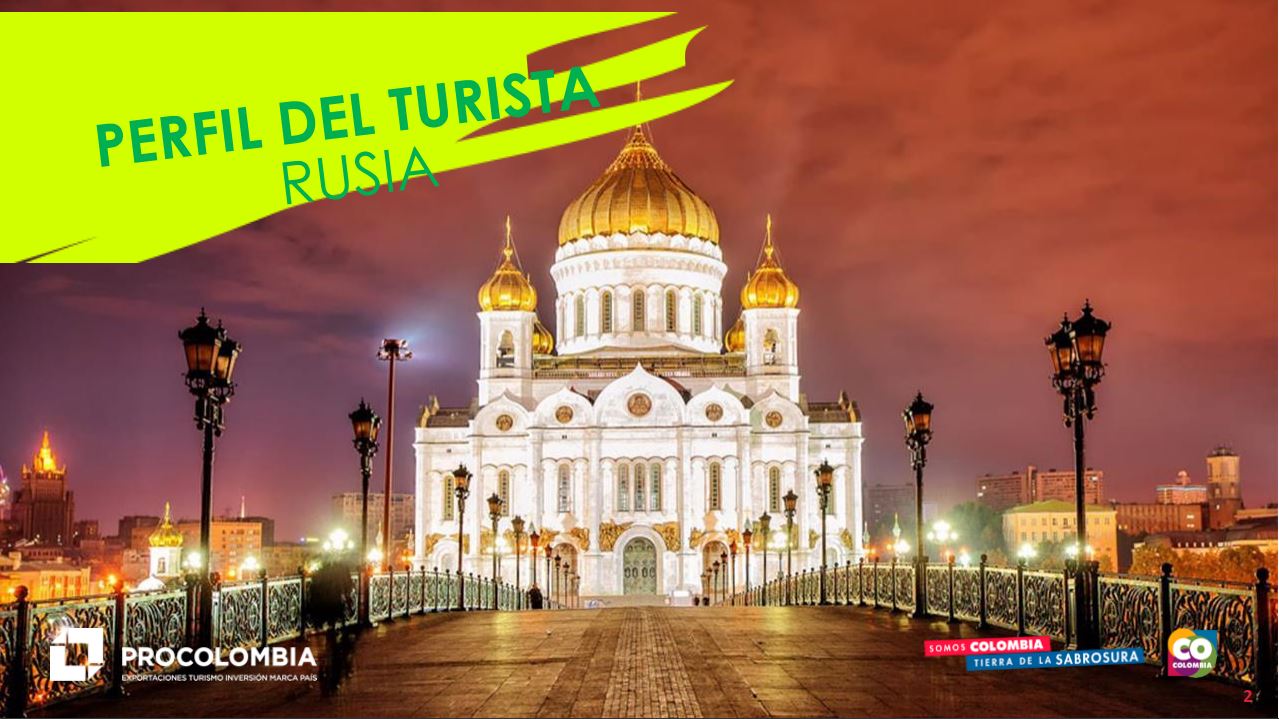 Perfil del turista Rusia