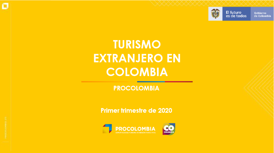TURISMO EXTRANJERO EN COLOMBIA